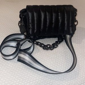 Think Royln puffy purse with 2 handle choices
